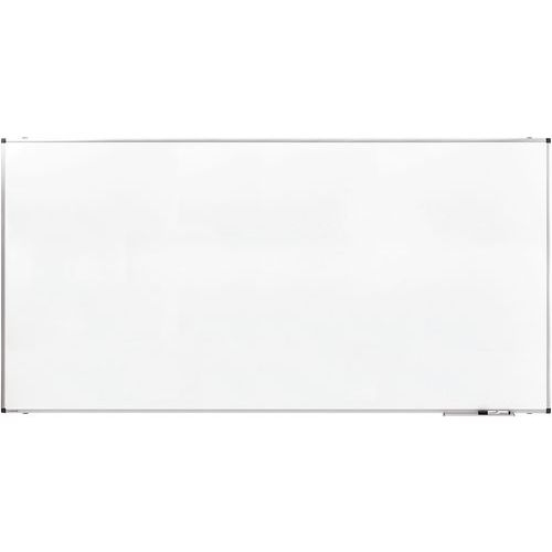 PREMIUM tableau blanc 120x240cm Acier laqué blanc - Image principale