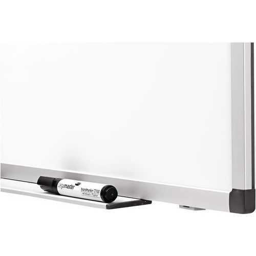 PREMIUM tableau blanc 120x150cm Acier laqué blanc - Image 3