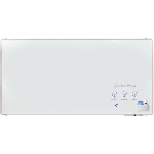 PREMIUM PLUS tableau blanc 120x240cm Émail blanc - Image 3