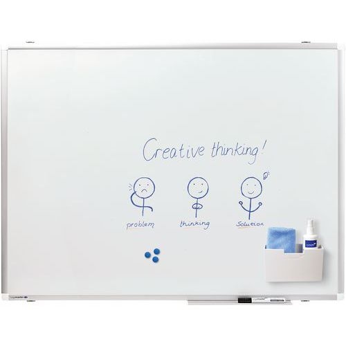 PREMIUM PLUS tableau blanc 75x100cm Émail blanc - Image 3