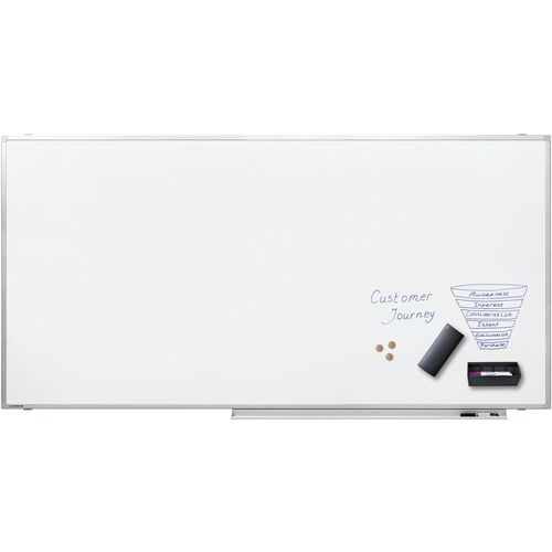 PROFESSIONAL tableau blanc 100x200cm Émail blanc - Image 3