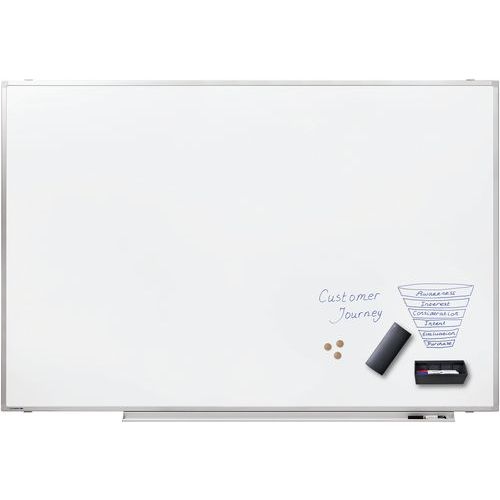 PROFESSIONAL tableau blanc 120x180cm Émail blanc - Image 4