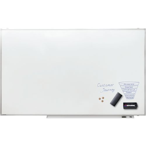 PROFESSIONAL tableau blanc 120x200cm Émail blanc - Image 3