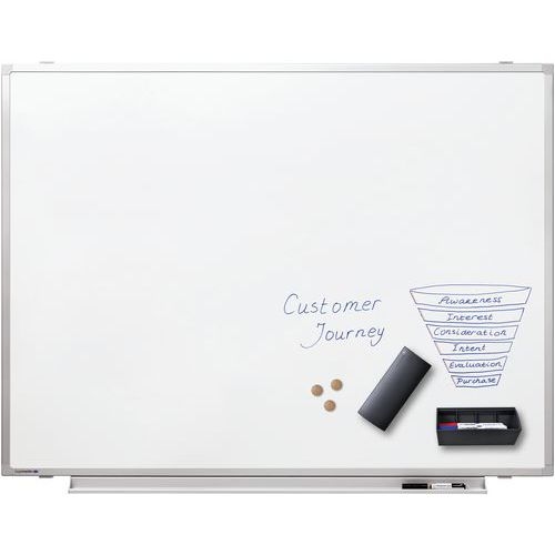 PROFESSIONAL tableau blanc 90x120cm Émail blanc - Image 3