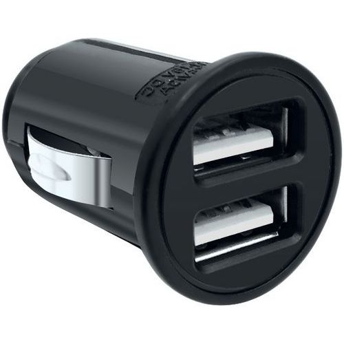 Mini chargeur allume-cigare universel avec 2 entrées USB - Moxie - Image principale