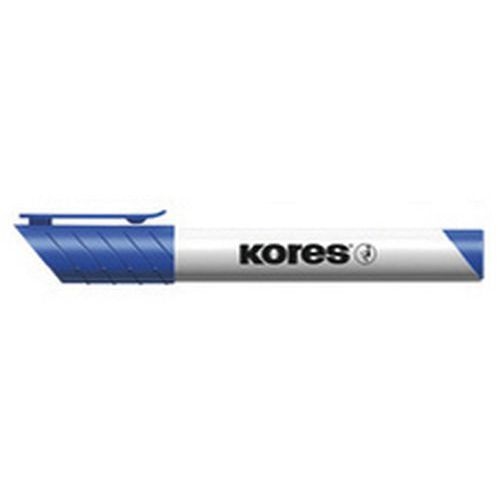 Lot de 12 Marqueur tableau blanc et chevalet "K MARKER", bleu - Image principale