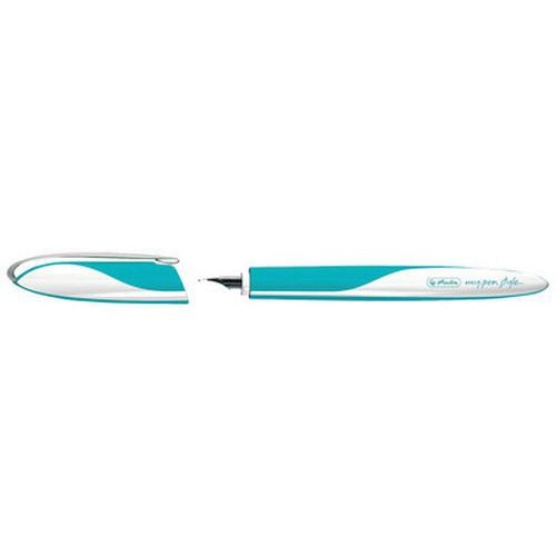 Lot de 6 Stylo plume my.pen style "Carribean Turquoise - Image principale