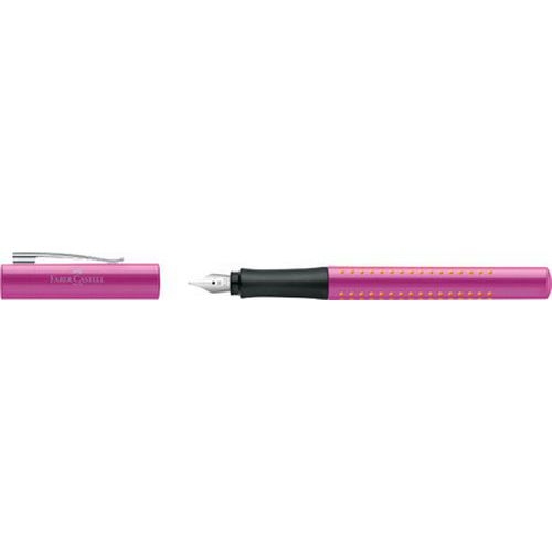 Lot de 6 Stylo plume GRIP 2010, F, rose-orange - Image principale