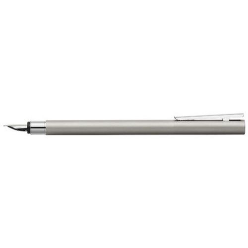 Stylo plume NEO Slim acier inox, mat, F - Image principale
