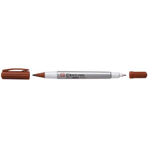 Lot de 6 Marqueur permanent Identi Pen, brun - Image principale