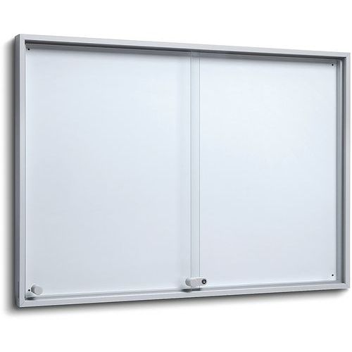 Vitrine d´intérieur fond magnétique, SLIM_Jansen Display - Image principale