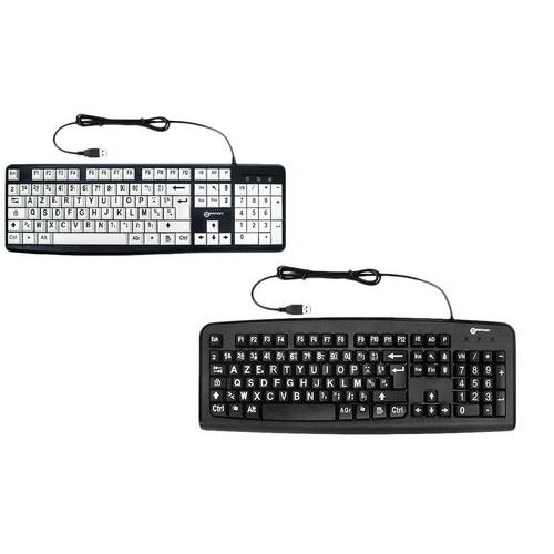 Clavier confort visuel pour ordinateur - Geemarc - Image principale