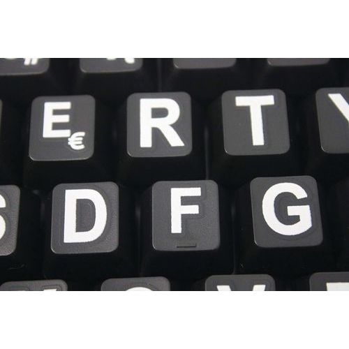 Clavier confort visuel écriture blanche touches noires - Geemarc - Image 6