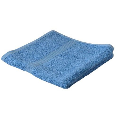 Lot de 12 serviettes éponge Léa 50x100 cm azur - Image principale