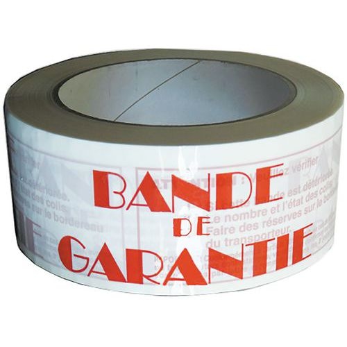 Lot de 36 Adhésif PP Acrylique Sans Bruit 48 mm X 100 m BANDE DE GARANTIE - Image principale