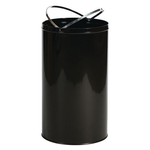 Poubelle à clapet poussoir - 40 L - Manutan - Image 9