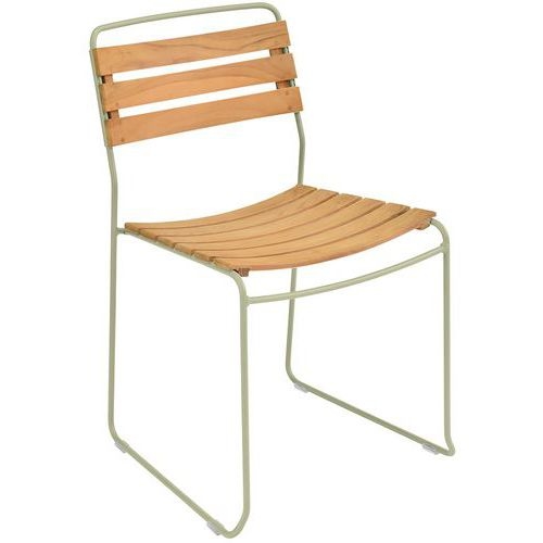 Chaise teck Surprising Vert tilleul - Image principale