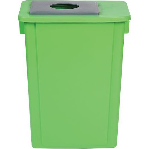 Poubelle de tri verte - Verre - 60 L - Image 2