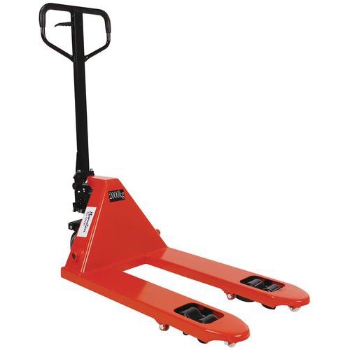 Transpalette manuel force 2000 kg longueur fourche 800 mm - Manutan Expert - Image principale