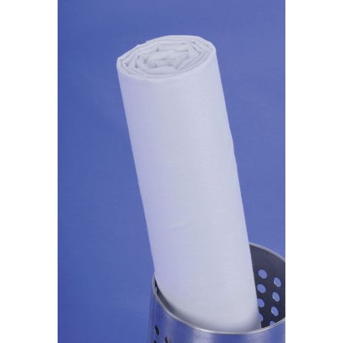 Drap housse uni 120 x 200 cm coloris blanc - Image 2