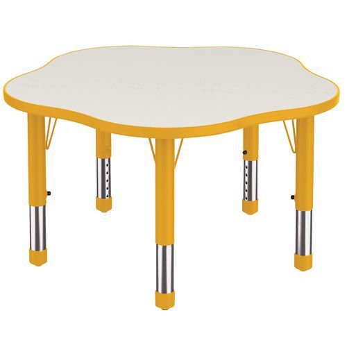 Table Clémence plateau fleur - Manutan Expert - Image 2