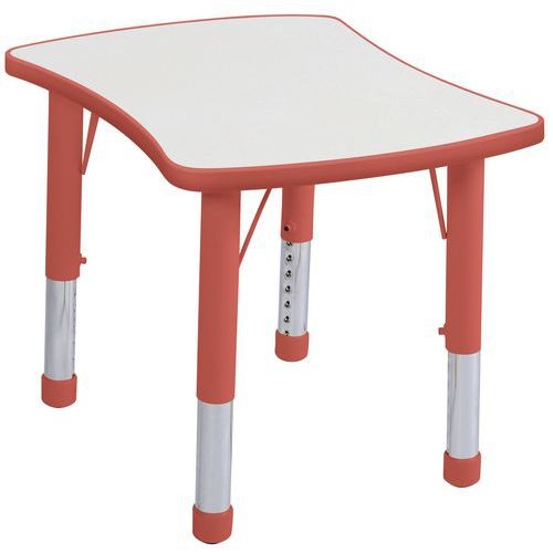 Table Clémence plateau vague - Manutan Expert - Image 2