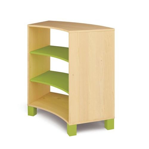 Kit de 4 pieds pour meuble Confetti - coloris vert - Image 2