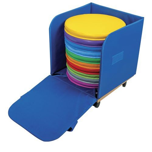 Lot de 10 coussins 10 couleurs - Manutan Expert - Image 4