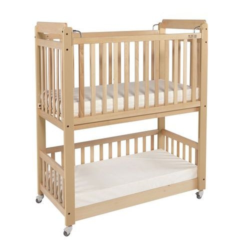 Lit crèche Duo double niveau avec matelas - Image principale