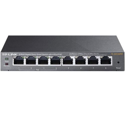Switch Easy Smart 8 Ports Gigabit avec 4 ports PoE+ TL-SG108PE V4 - TP-Link - Image principale