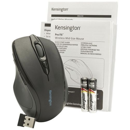Souris sans fil Taille moyenne Pro Fit - Kensington - Image 3