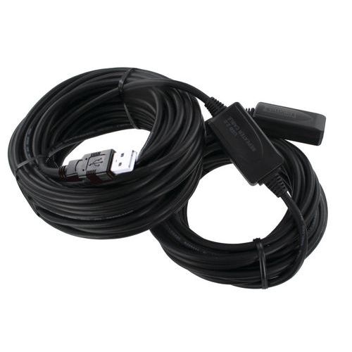 Câble amplifié auto alimenté USB 5 m - Image principale