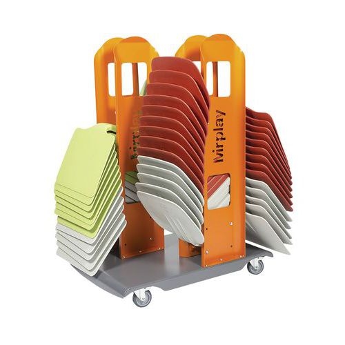 Chariot à roulettes pour 40 ZTool - Manutan Expert - Image 2