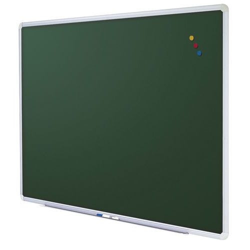 Tableau simple émaillé vert, cadre aluminium anodisé Vanerum - Image 2