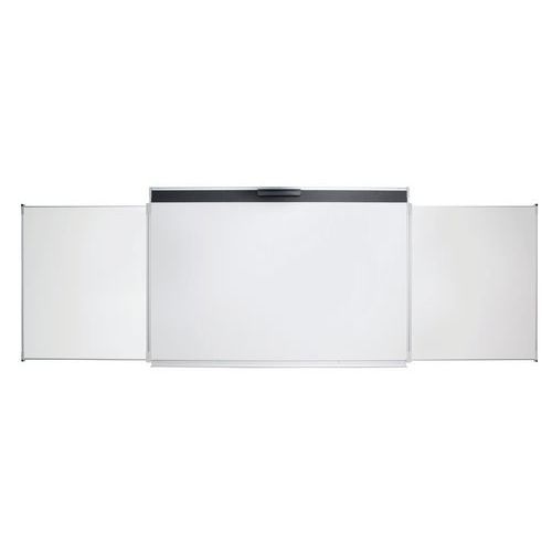 Tableau blanc Spécial Vpi Tactile triptyque 135x200 - e3 blanc feutre - Image principale