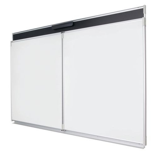 Tableau blanc Spécial Vpi Tactile triptyque 135x200 - e3 blanc feutre - Image 3
