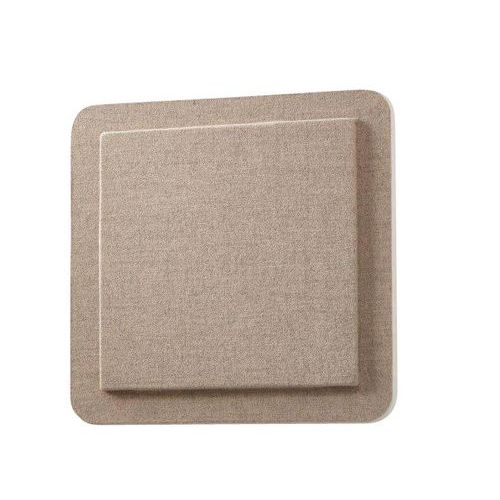 Panneau acoustique auto-agrippant 60x60 - Gris - Image principale