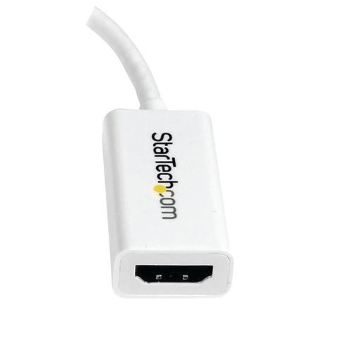 Adaptateur actif Mini DisplayPort vers HDMI 4K pour MacBook M/F Blanc - Image 3