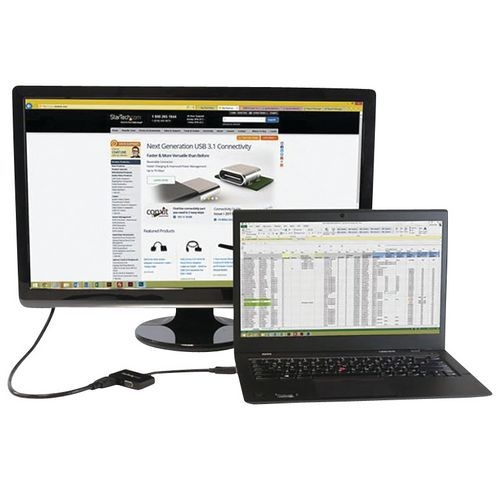 Adaptateur audio/vidéo de voyage-Convertisseur 2-en-1 DisplayPort - Image 2