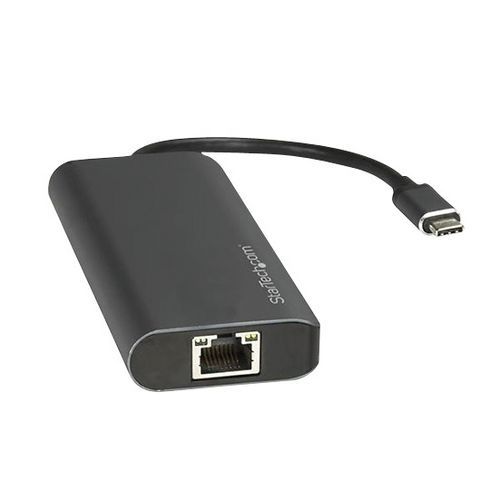 Adaptateur multiport USB-C - carte sD HDMI 4K - GbE - 2x USB 3.0 - Image 2