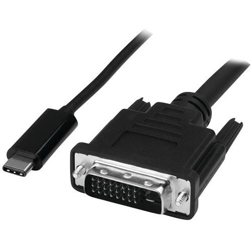 Câble adaptateur USB-C vers DVI-D de 2 m - 1920 x 1200 - Image principale