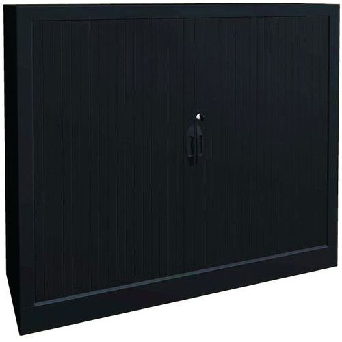 Armoire métal Classique hauteur 102 cm rideaux PVC classé au feu M1 Acial - Image 3