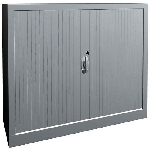 Armoire métal Classique hauteur 102 cm rideaux PVC classé au feu M1 Acial - Image 5