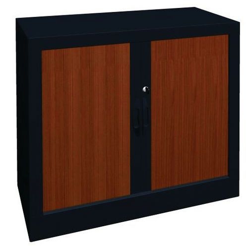 Armoire métal Classique hauteur 69 cm rideaux PVC classé au feu M1 Acial - Image 9