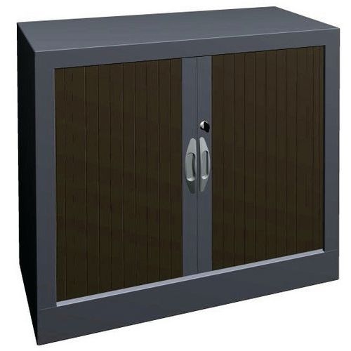 Armoire métal Classique hauteur 69 cm rideaux PVC classé au feu M1 Acial - Image 8