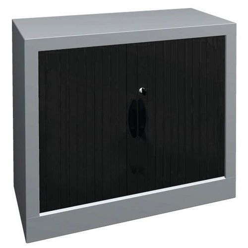 Armoire métal Classique hauteur 69 cm rideaux PVC classé au feu M1 Acial - Image 5