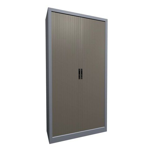 Armoire métal rideaux PVC lame terminale recouverte hauteur 198 cm Acial - Image principale