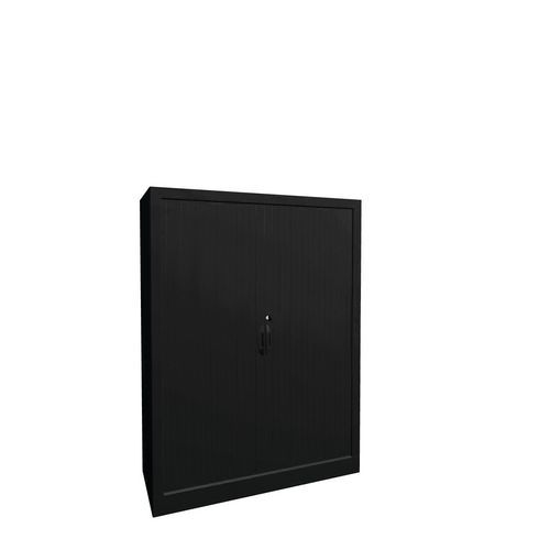 Armoire métal Classique hauteur 135 cm rideaux PVC classé au feu M1 Acial - Image 3