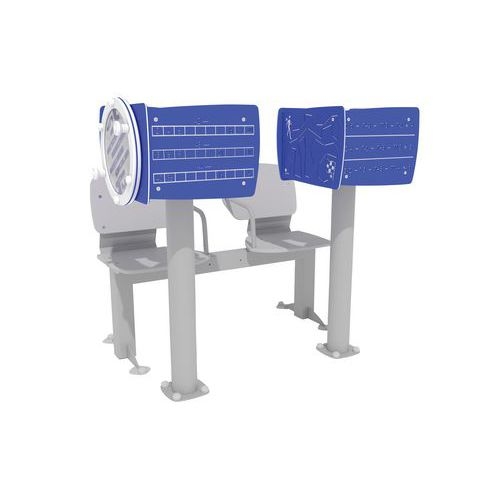 Banc double et mentalcube I Alzheimer - Image principale