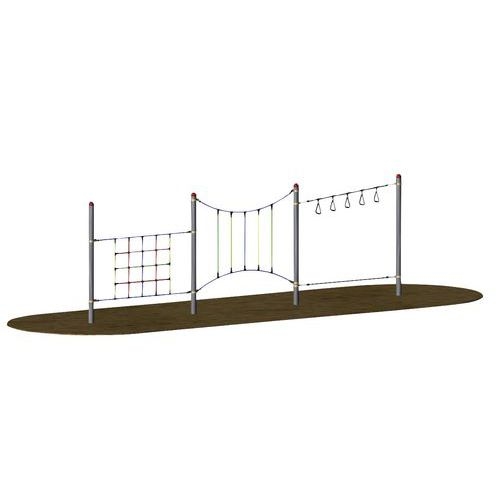 Parcours de grimpe complet Vario F - scellement direct - Image principale